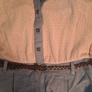 Jumper lightweight denimn